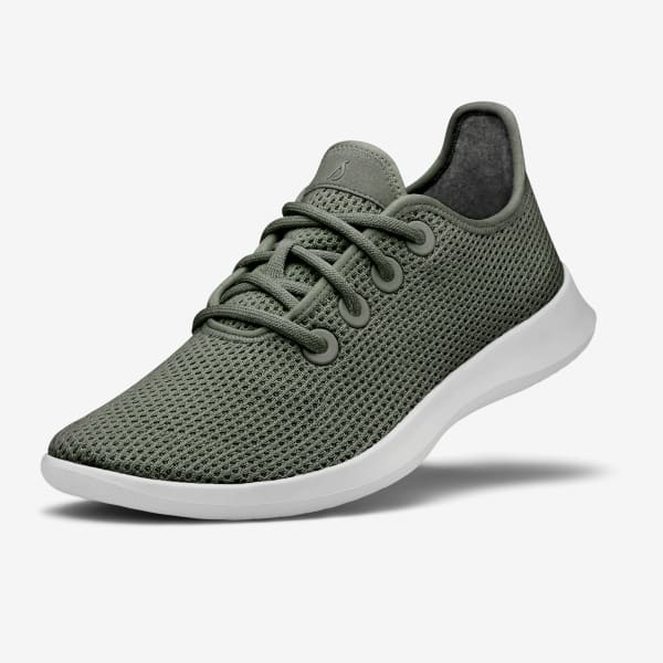 Women's Tree Runners - Kauri Fiddle-Leaf (White Sole) - #1