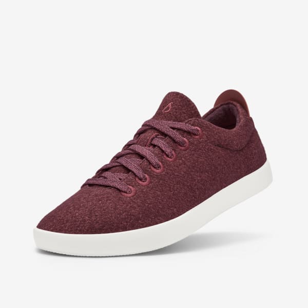 Women's Wool Pipers - Hazy Burgundy (Blizzard Sole) - #1