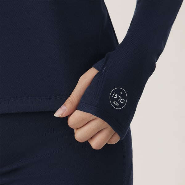 Women's Performance Quarter Zip - True Navy