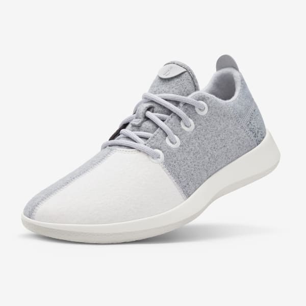 Men's Wool Runners - Grey Scale (Natural White Sole) - #1