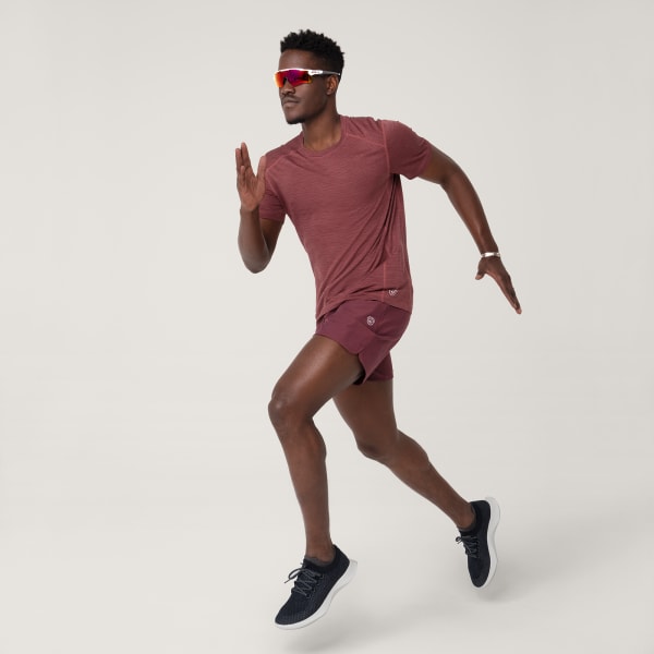 Men's Natural Run Tee - Hazy Sienna