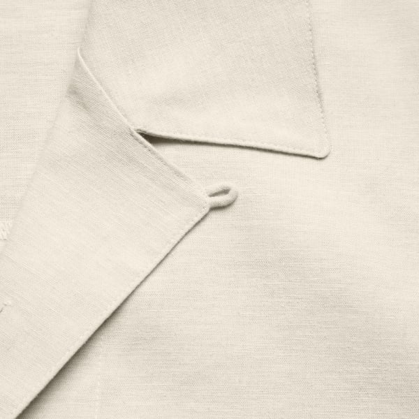 Men's Camp Shirt - Natural White
