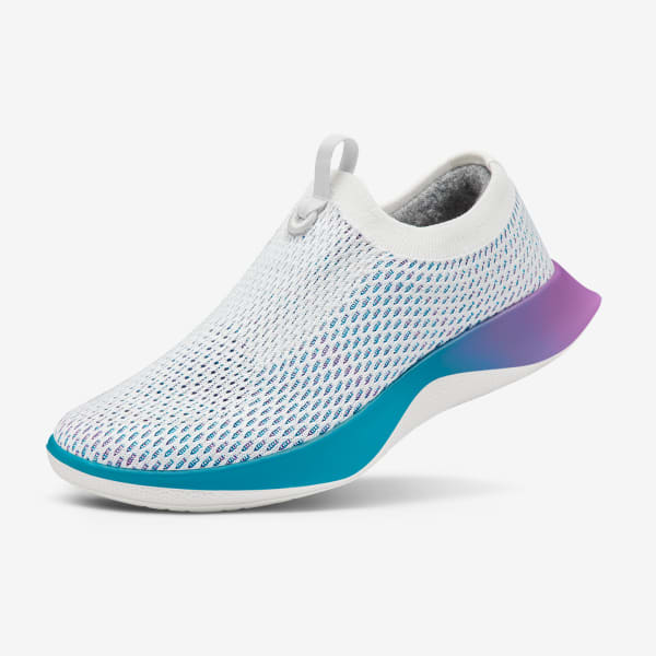 Women's Tree Dasher Relay - Blizzard (Thrive Teal/Lux Purple Sole)