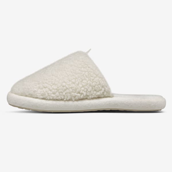 Wool Dwellers - Natural White Fluffs (White Sole)