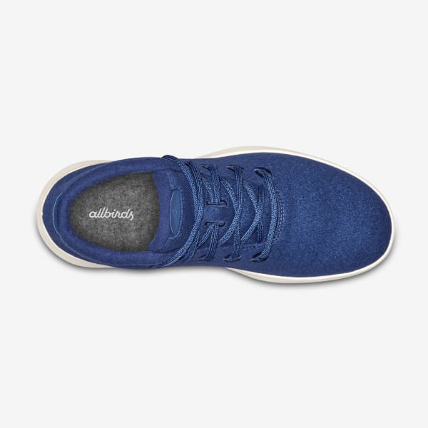 Women's Wool Runner-up Mizzles - Blueberry (Cream Sole)