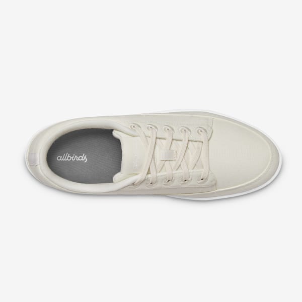 Women's Canvas Pacers - Natural White (Blizzard Sole)