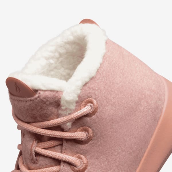 Women's Wool Runner-up Mizzle Fluffs - Calm Coral (Calm Coral Sole)