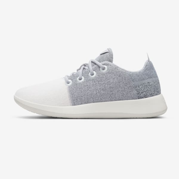 Women's Wool Runners - Grey Scale (Natural White Sole)