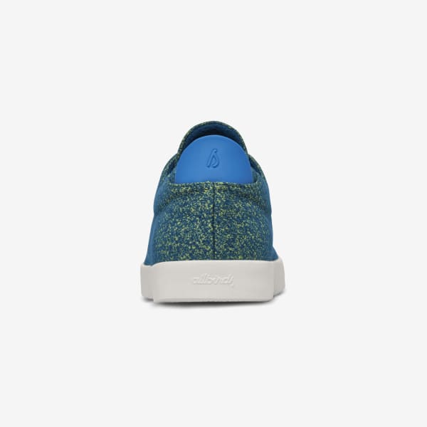 Men's Wool Pipers - Garden Blue (White Sole)