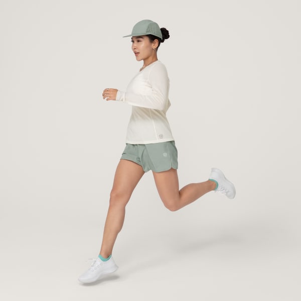 Women's Natural Run Short - Hazy Pine