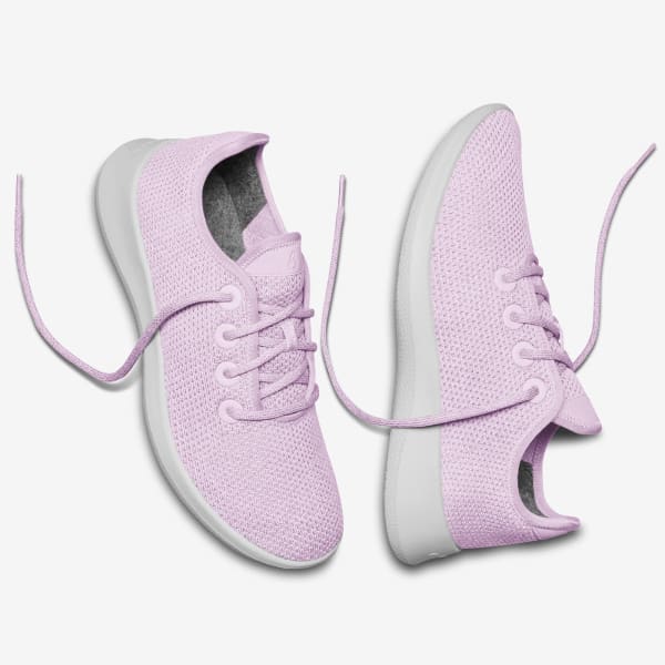 Women's Tree Runners - Lilac (White Sole)