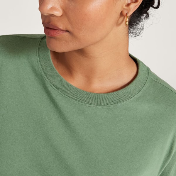 Women's Allgood Cotton Long Sleeve Tee - Hazy Cargo