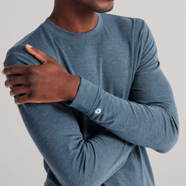 Men's Long Sleeve Sea Tee - Ironbark