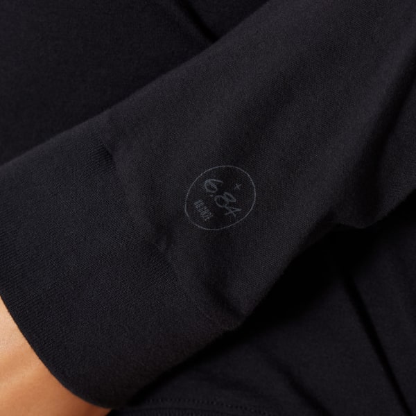 Women's Allgood Cotton Long Sleeve Tee - Natural Black
