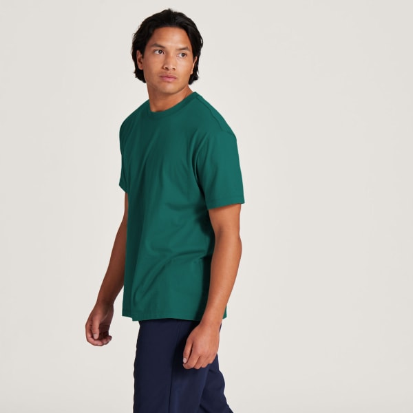 Men's Allgood Cotton Tee - Deep Emerald
