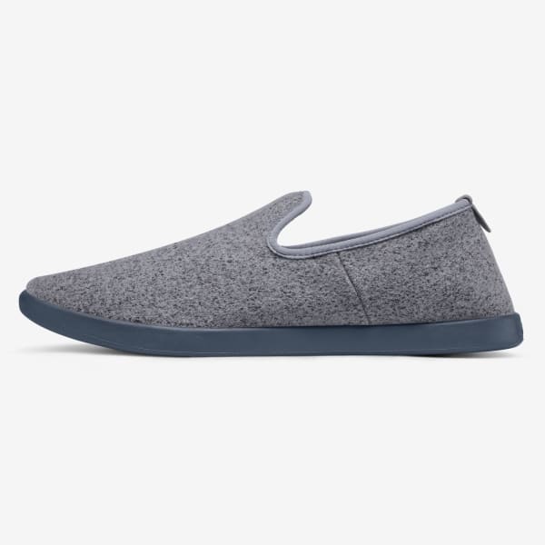 Men s Wool Loungers Kereru Graphite Grey with Black Flecks