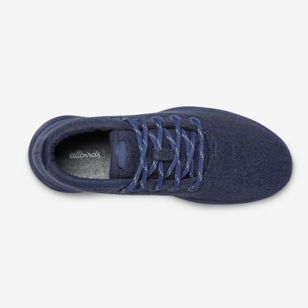 Men's Wool Runner-up Mizzles - Hazy Indigo (Hazy Indigo Sole)