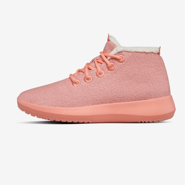 Women's Wool Runner-up Mizzle Fluffs - Calm Coral (Calm Coral Sole)