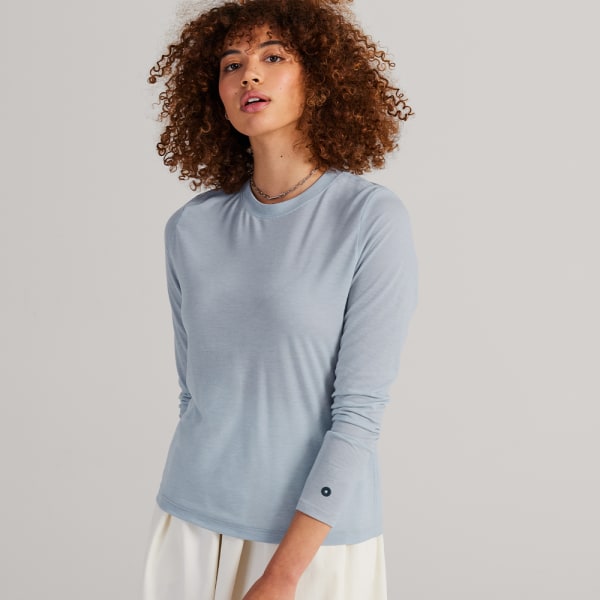 Women's Long Sleeve Sea Tee - Juniper