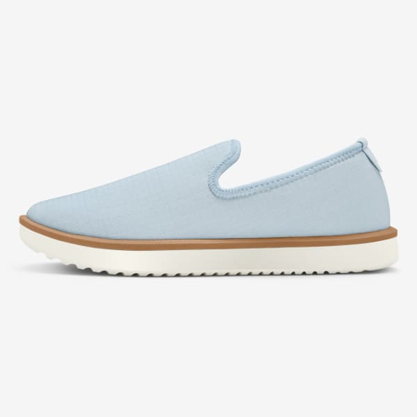 Women's Wool Lounger Woven - Blue Hush (Natural White Sole)