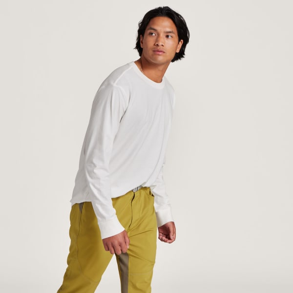 Men's Allgood Cotton Long Sleeve Tee - Blizzard