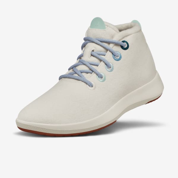 Women's Wool Runner-up Mizzles - Frost White (White Sole) - #1
