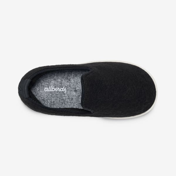 Smallbirds Wool Loungers - Big Kids - Natural Black (Blizzard Sole)