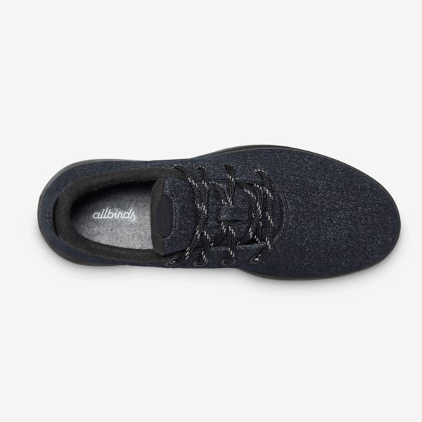 Women's Wool Runner Mizzles - Natural Black (Natural Black Sole)