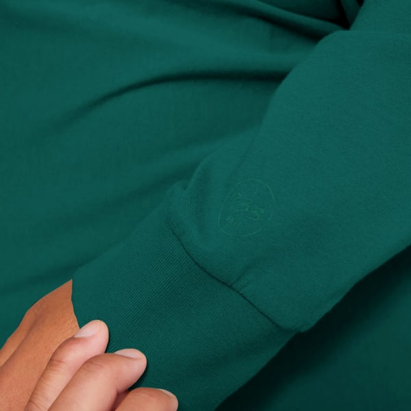 Men's Allgood Cotton Long Sleeve Tee - Deep Emerald