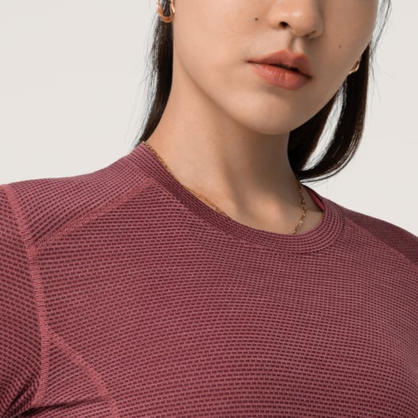Women's Natural Run Long Sleeve Tee - Hazy Sienna