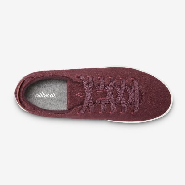 Women's Wool Pipers - Hazy Burgundy (Blizzard Sole)