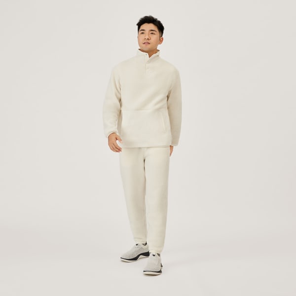 Men's Fluff Fleece Pullover - Natural White (Blizzard)