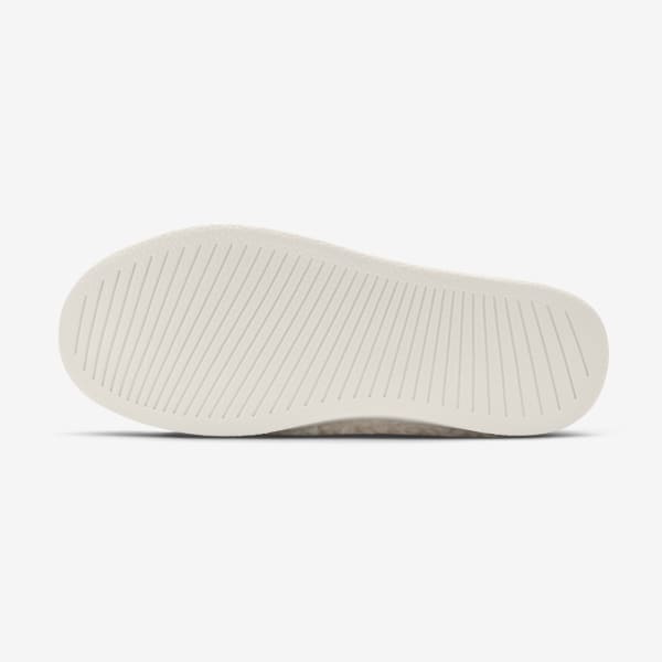 Smallbirds Wool Loungers - Big Kids - Natural White Fluffs (Natural White Sole)