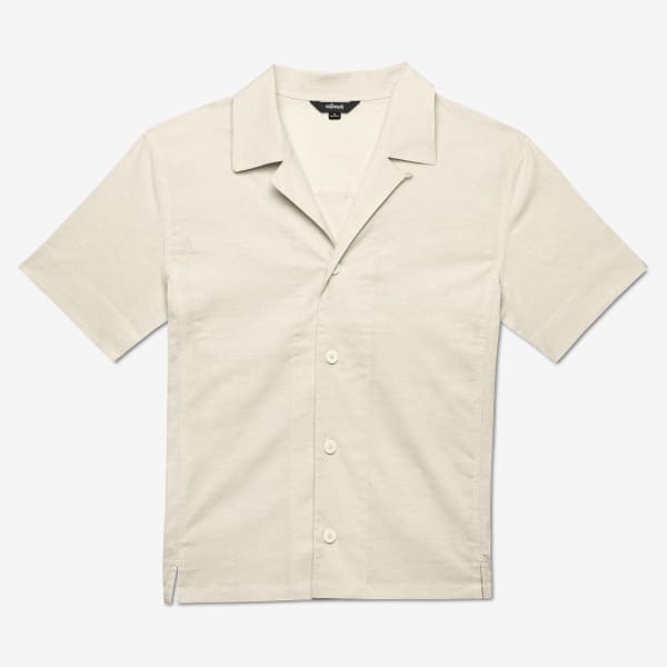 Men's Camp Shirt - Natural White - #1