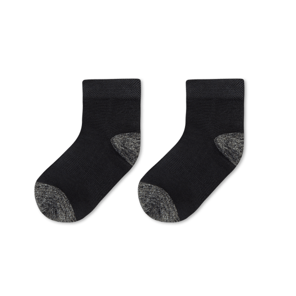 Eco-friendly, Breathable, Wool Quarter Socks | Trino® Quarters - Steel ...