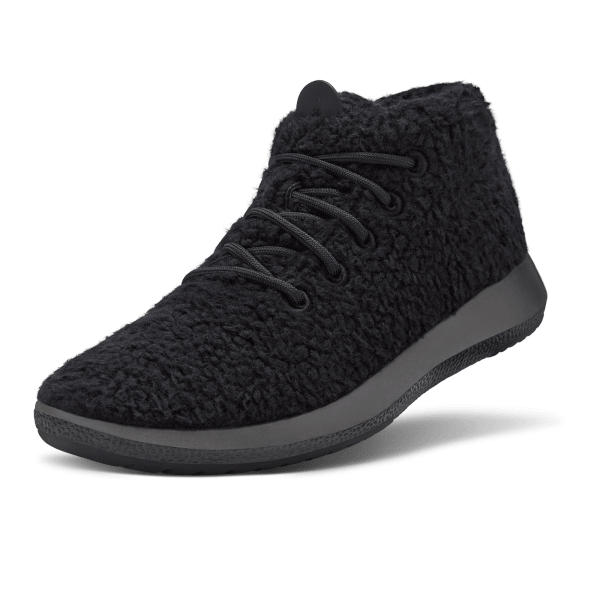 Women's Wool Runnerup Fluffs Natural Black Everyday Sneakers Allbirds