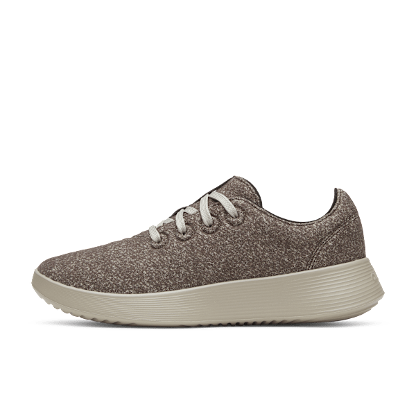 Men's Wool Runner Go - Rustic Brown (Weathered Grey Sole)
