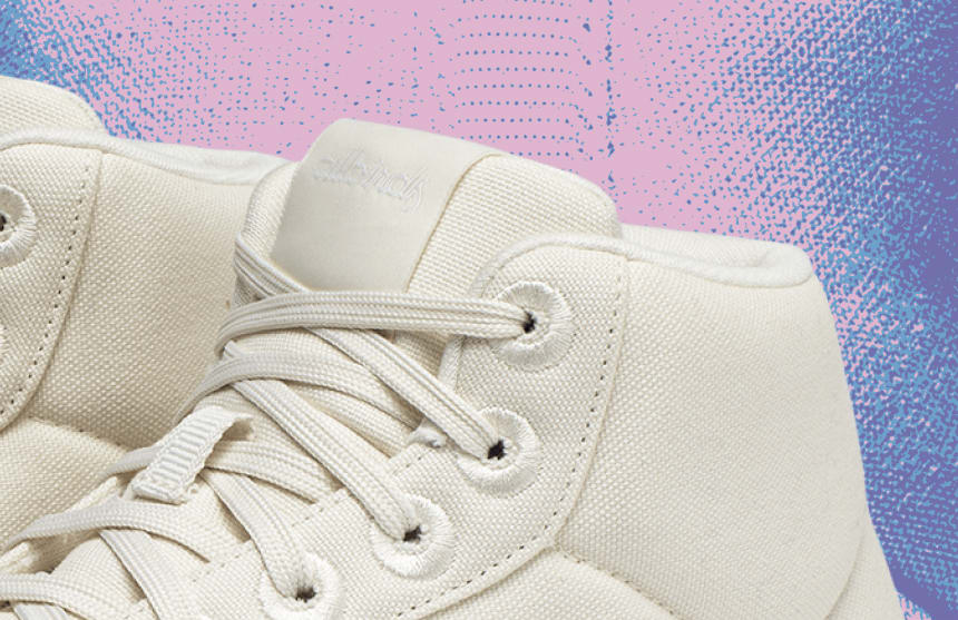 Women's Canvas Pacer Mids - Natural White (Blizzard Sole)