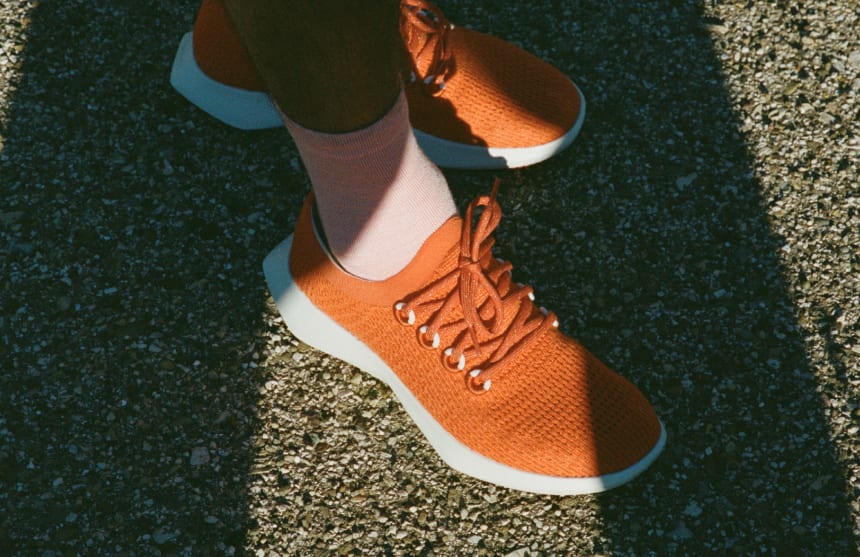 Allbirds sustainable running shoes