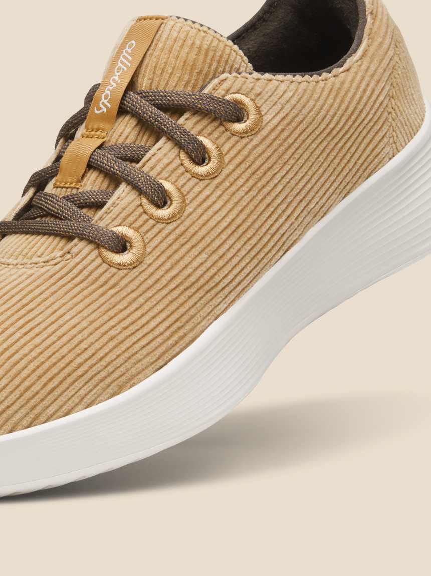 Men's Runner Go - Corduroy - Medium Grey (Medium Grey Sole)