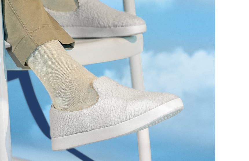 Allbirds Men's Wool Lounger Fluffs - Natural White | Reviews