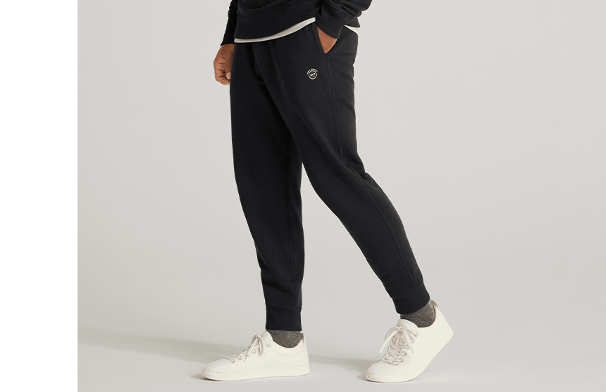 Men's R&R Sweatpant - Natural Black | Allbirds Sustainable