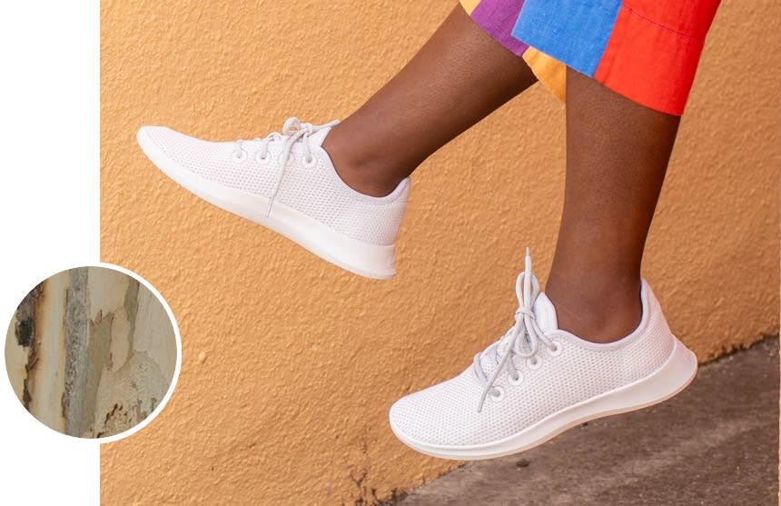 womens white runners