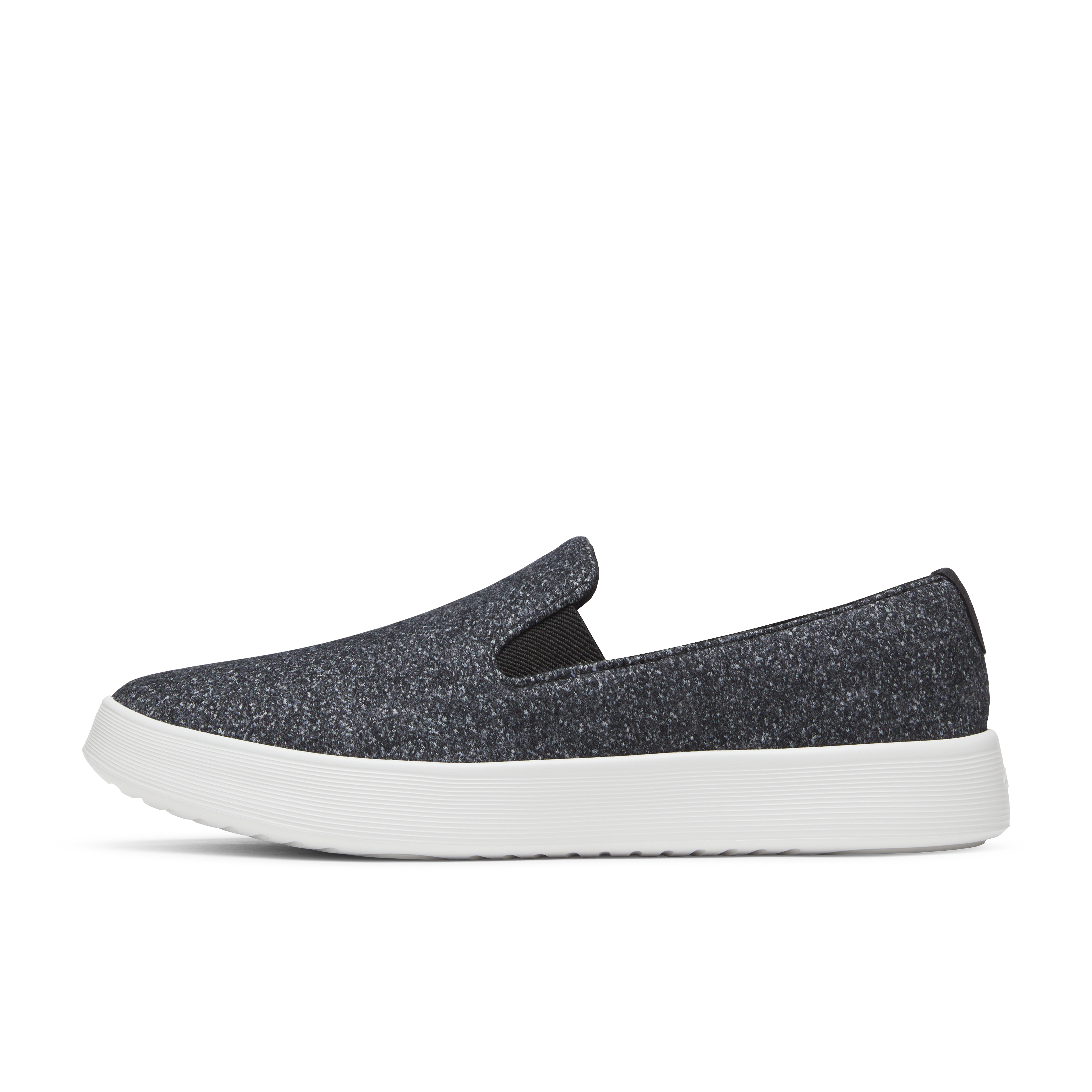 A11636 25Q3 Wool-Cruiser-Slip-On-Dark-Grey-Light-Grey-Sole PDP LEFT