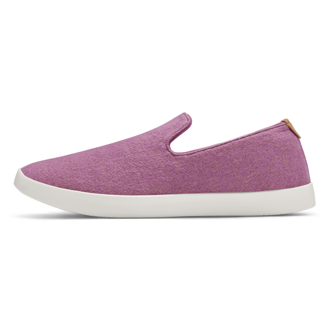 AB007FM SHOE LEFT GLOBAL MENS WOOL LOUNGER LUX PURPLE BLIZZARD