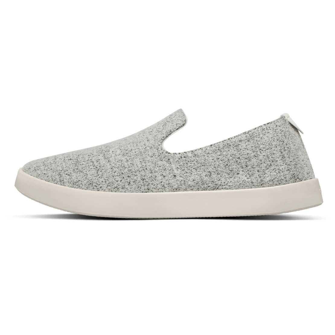 WL2MDPG SHOE LEFT GLOBAL MENS WOOL LOUNGER 2 DAPPLE GREY CREAM