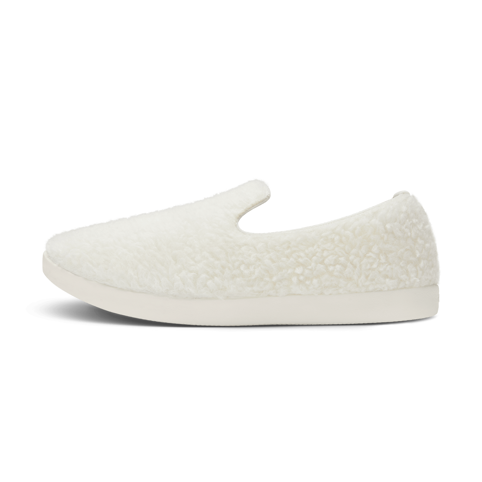 AB00A3Y SHOE LEFT GLOBAL SMALLBIRDS BIG KIDS WOOL LOUNGER FLUFF NATURAL WHITE NATURAL WHITE