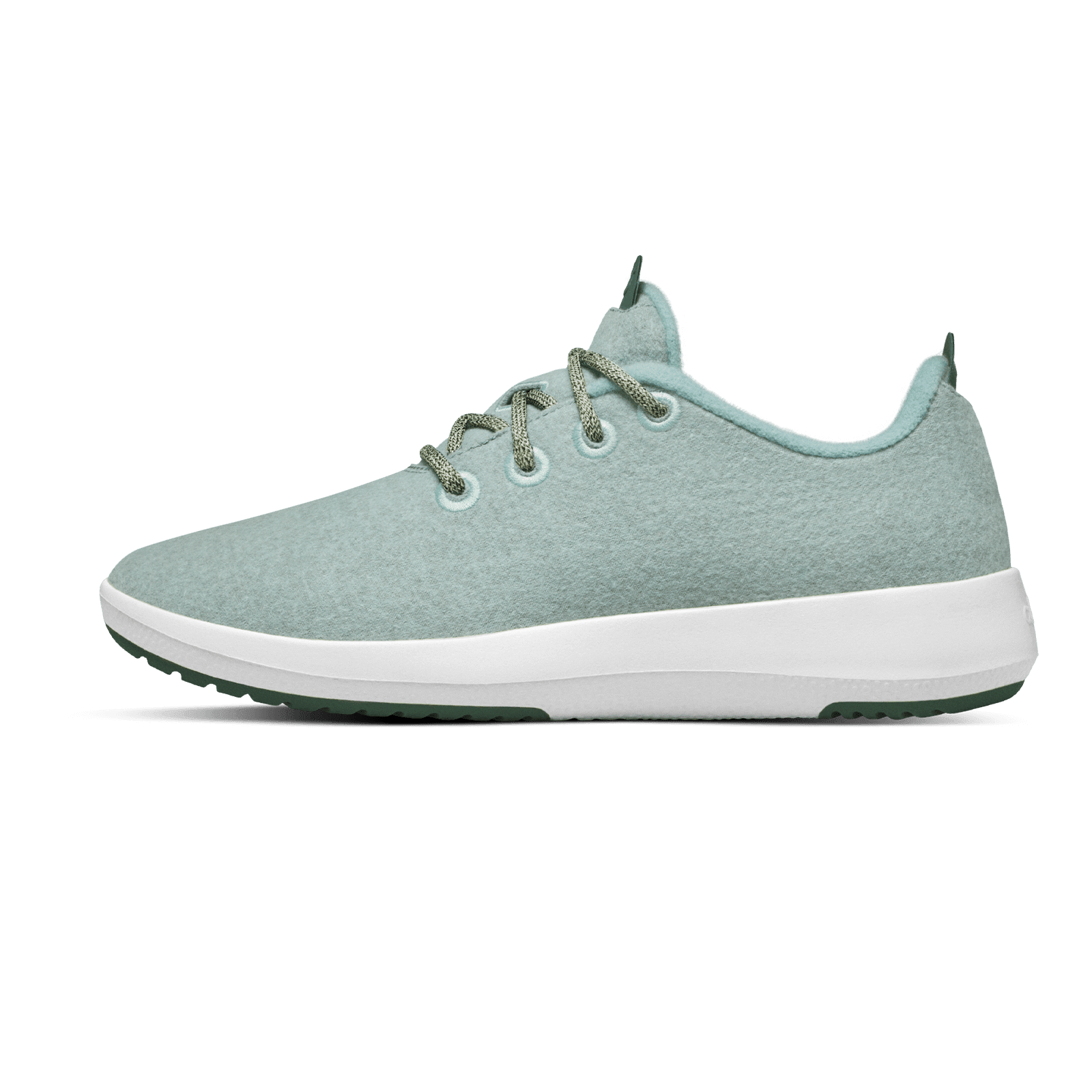 WW1MLCN SHOE LEFT GLOBAL MENS WOOL RUNNER MIZZLE LICHEN WHITE