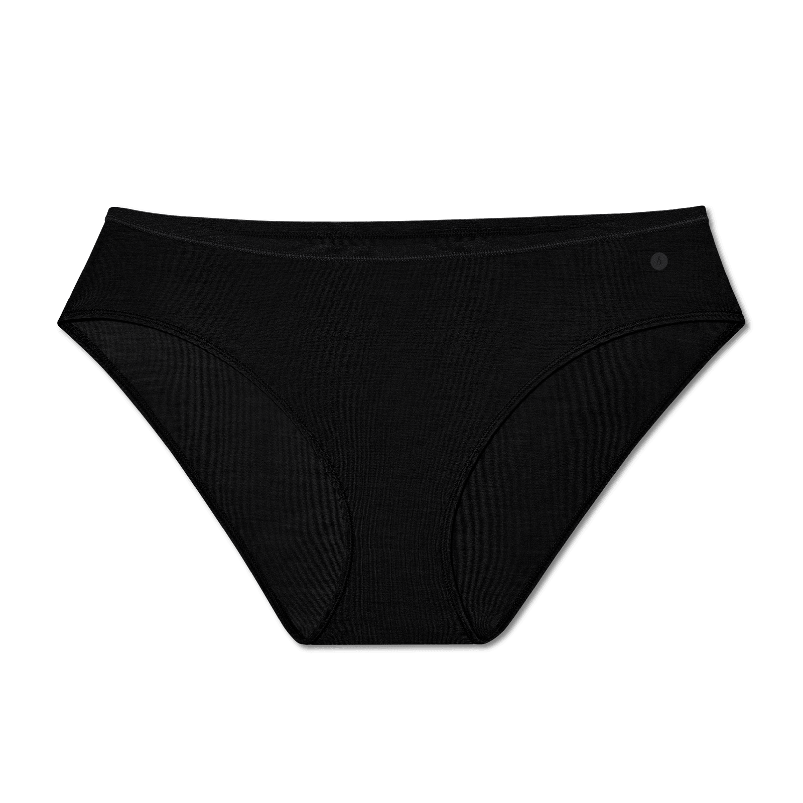 UB1WBLK1 UNDERWEAR FRONT GLOBAL BRIEF TRUE BLACK