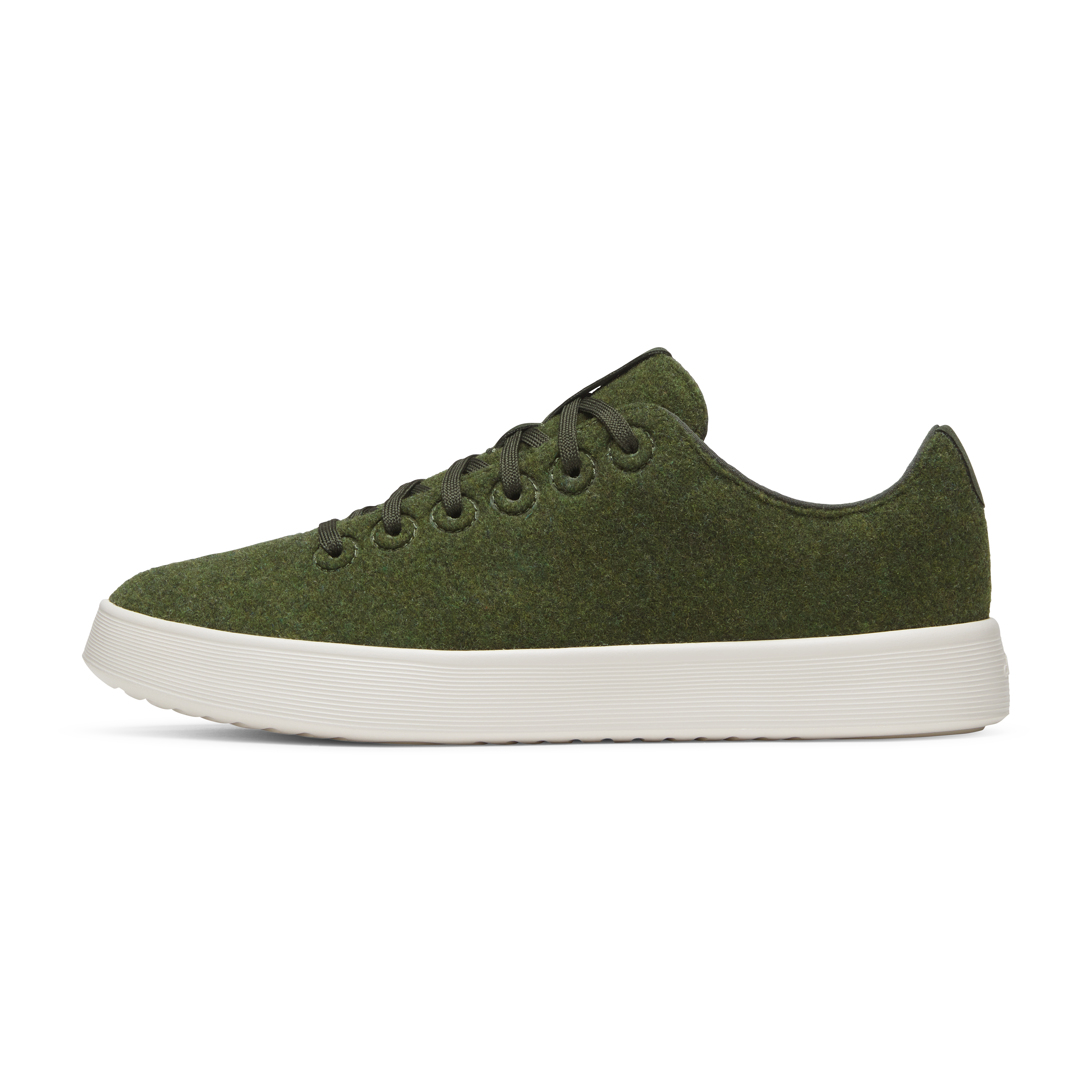 A11693 25Q3 Wool-Cruiser-Forest-Green-Natural-White-Sole PDP LEFT (1)
